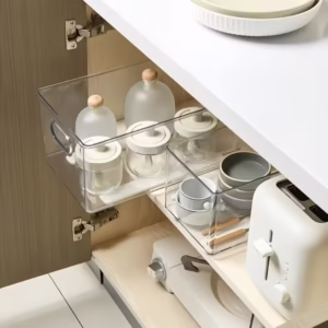 Kosze do przechowywania z teleskopowymi szynami